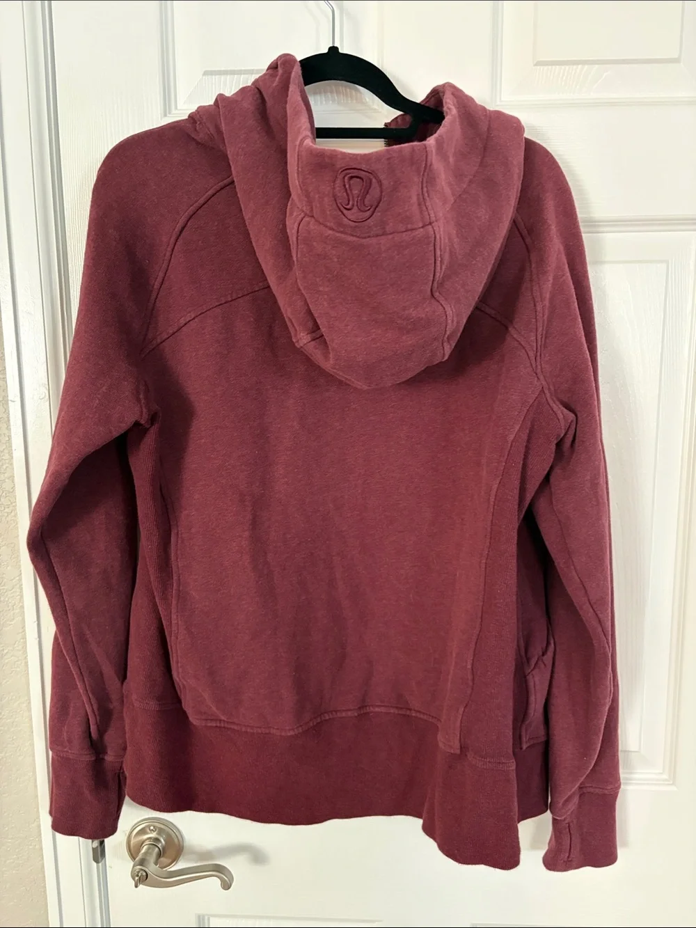 LULULEMON Heathered Smoky Red Full Zip Scuba Plus size 16 XXL - Picture 5 of 7